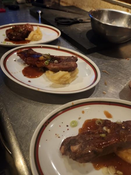 スモークスペアリブ