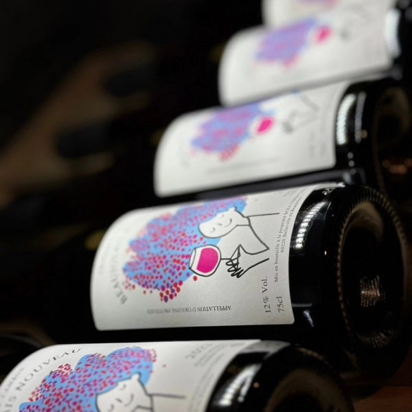 セラー内ボジョレーヌーボー